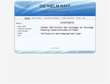 Tablet Screenshot of diethelm-raff.ch